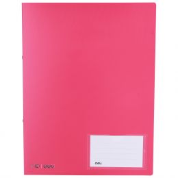 Ring Binder A4 2 O Ring PP - Assorted Colours - Deli