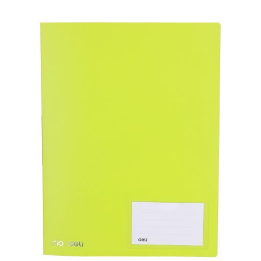 Ring Binder A4 2 O Ring PP - Assorted Colours - Deli