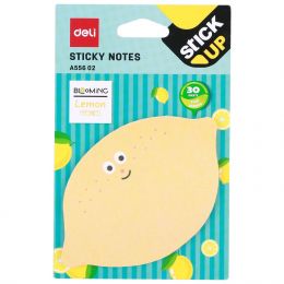 Sticky Notes - 76x76mm (30 Sheets) Assorted Fruit Shapes - Deli