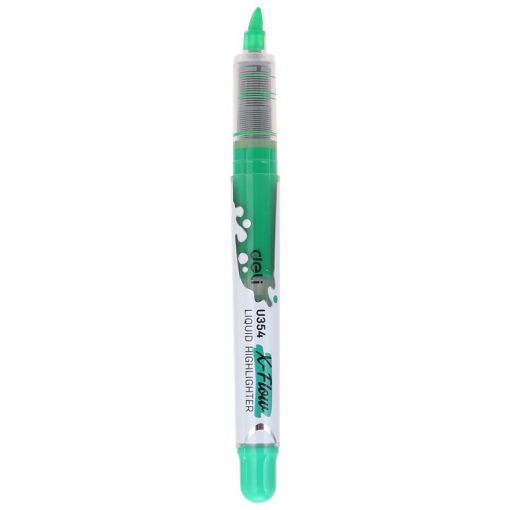 Highlighter - Liquid Chisel Tip (1pc) - Green  - Deli