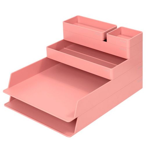 Nusign Desk Organizer Set Light Red - Deli