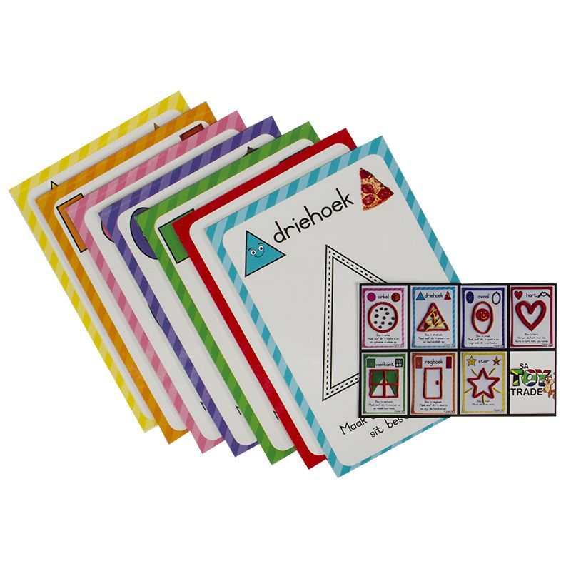 Dough Cards (A5) - Groot Vorms (7pc)  D/Sided