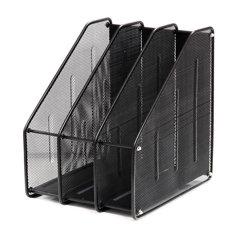 Magazine Container 240x293x310mm 500 Gram Black - Deli