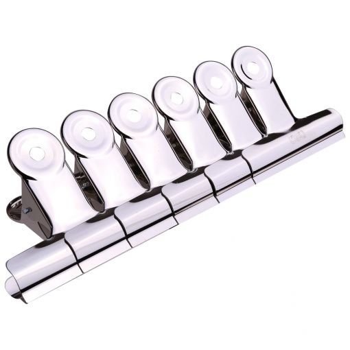 Bulldog Clip - 88mm (6pc) Silver - Deli