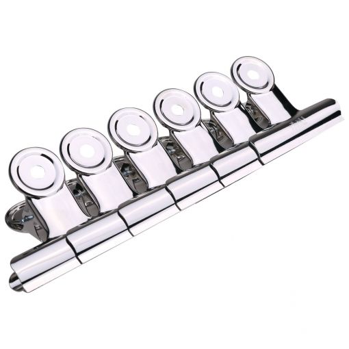 Bulldog Clip - 64mm (6pc) Silver - Deli