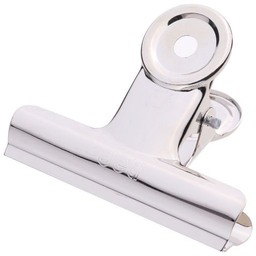 Bulldog Clip - 51mm (6pc) Silver - Deli