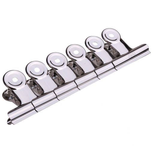 Bulldog Clip - 51mm (6pc) Silver - Deli