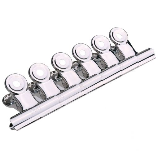 Bulldog Clip - 38mm (6pc) Silver - Deli