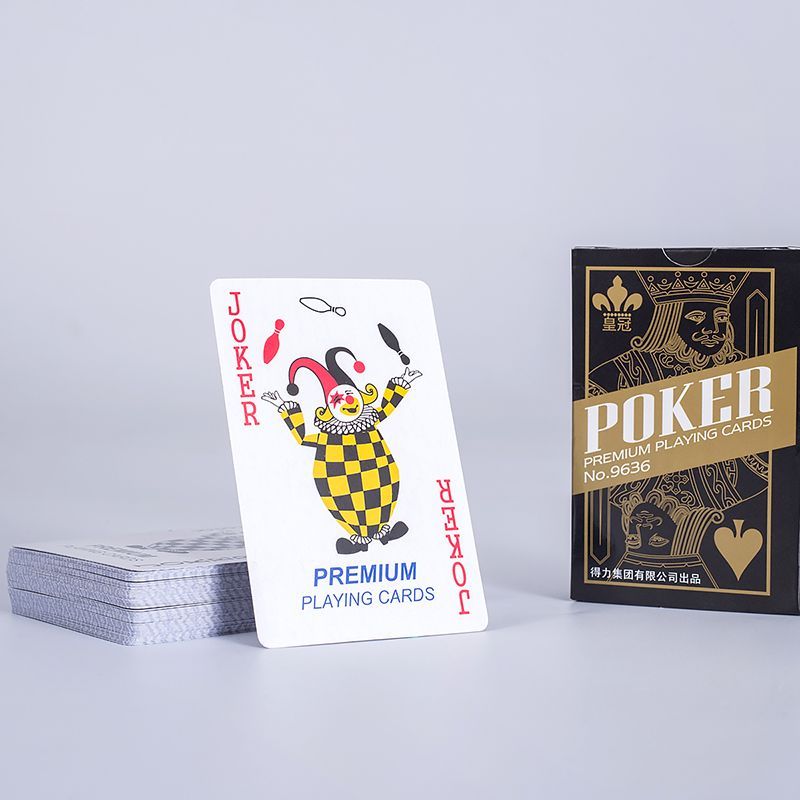 Games - Poker/ Playing Cards (85x57) Gold - Deli