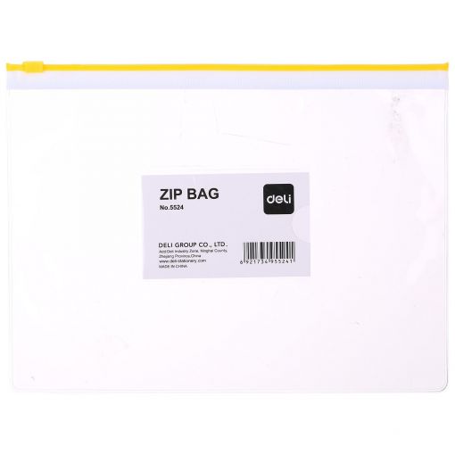 Zip Bag A5 Asst. - Deli