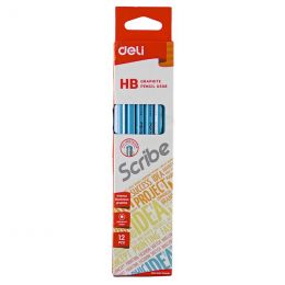 Pencils - HB (1pc)  2.2mm Hexagonal with Eraser Tip - Deli