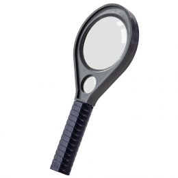Magnifier Glass: 3x Black - Deli