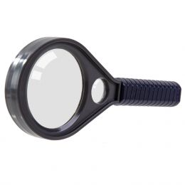 Magnifier Glass: 3x Black - Deli