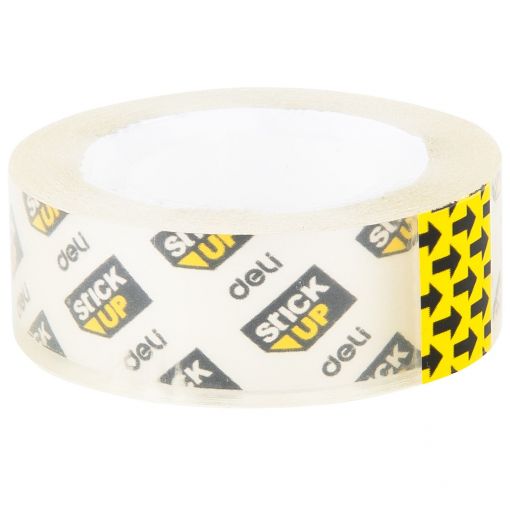 Tape - Office Clear (18mx18mmx38µm) 8pc - Transparent - Deli