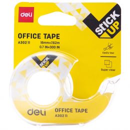 Tape - Office Clear (7.62m x 18mm) on Dispenser - Deli