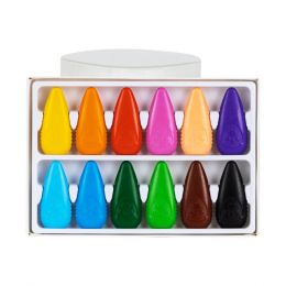 Plastic Crayons - Easy-grip PAW PATROL - 8.5g (12pcs) - Deli