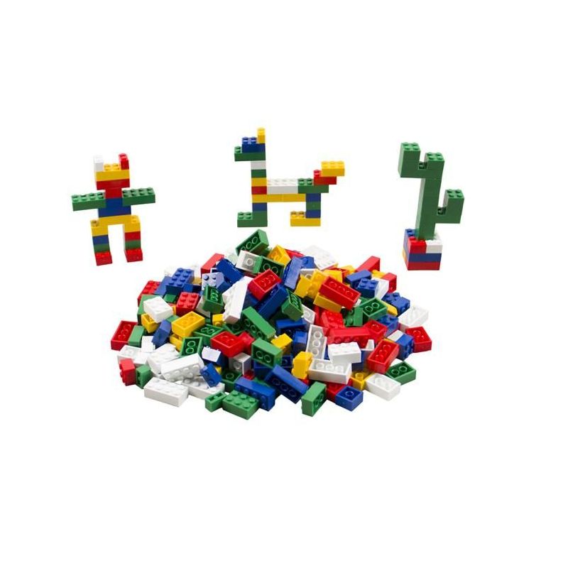 Blocks Basic (1kg ~600pc) - Primary Colours in Tub