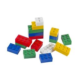 Blocks Basic (1kg ~600pc) - Primary Colours in Tub