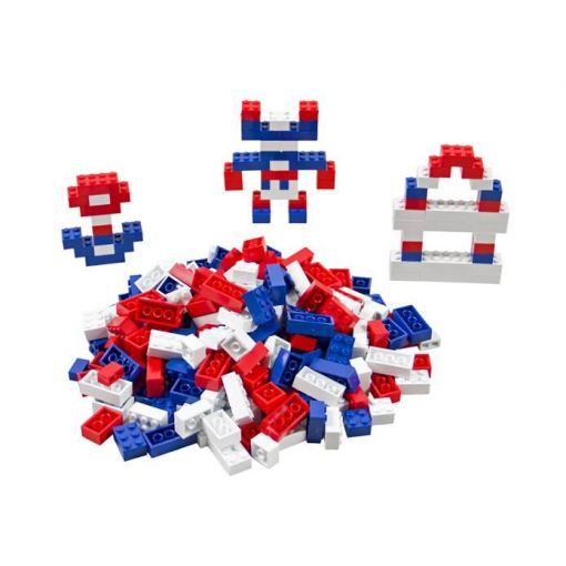 Blocks Basic (1kg ~600pc) - Boys Colours