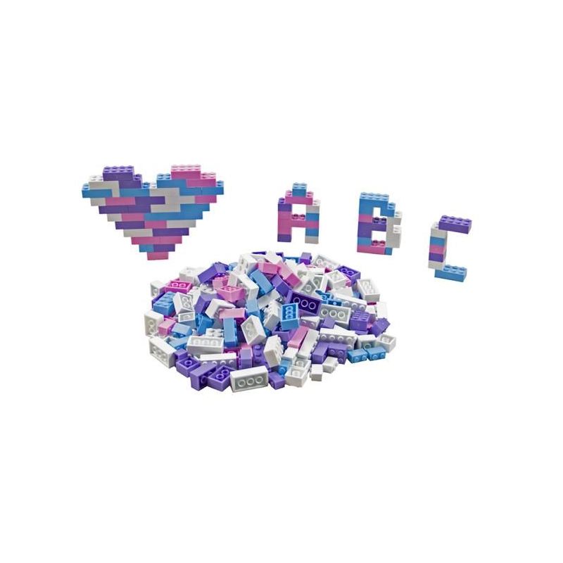 Blocks Basic (1kg ~600pc) - Girls Colours in Tub