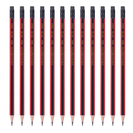 Pencils - HB (1pc)  2.2mm Hexagonal with Eraser Tip  - Deli