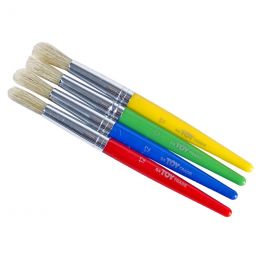 Brushes Coloured - Round Maxi 12 (4pc)