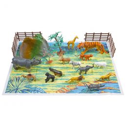 Wild Animals - Assorted Sizes and Accessories (22pc)