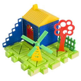 House Building Blocks in Box - Assorted (29pc)