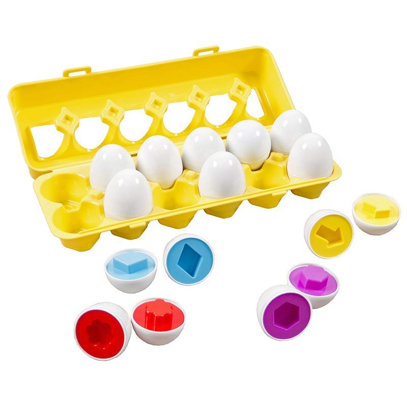 Egg shape and colour match - Smart Eggs (12pc)