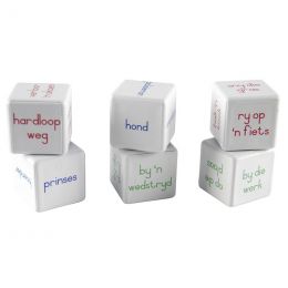 Tell the Story - Dice Set (6 Dice) - Stories (Afrikaans)