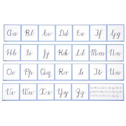 Frieze - Alphabet Cursive -...