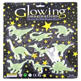 Glow in the Dark - Dinosaurs (9pc) - Large Stick-On