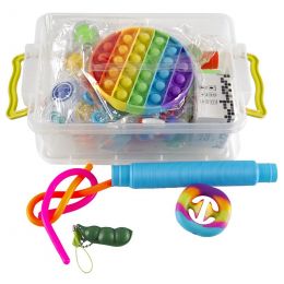 Fidget Box - Assorted Fidget Toys (20pc) - in bin