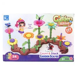 Garden Building Block Set (54pc) - Count and Stack