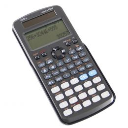 Calculator Scientific - 417 Functions Textbook Display - Black - Deli