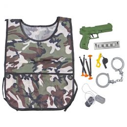 Fantasy Clothes - Army Police Vest with Accessories (S)