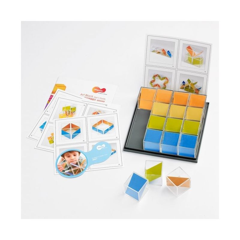 Mozi Blocks - Pattern (16pc) - with Pattern Cards (Weplay)