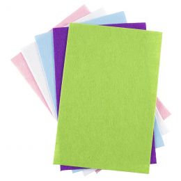 Felt Coloured Sheets - Pastel Colours A4 (5pc)