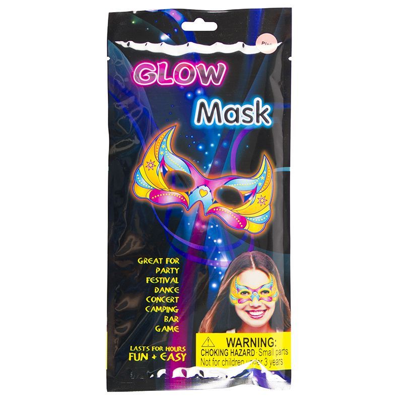 Glow Sticks - Glow Mask - Assorted Designs