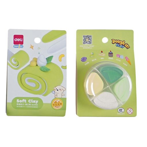 Modelling Clay - Soft Dough (1pc) - Assorted designs - Deli