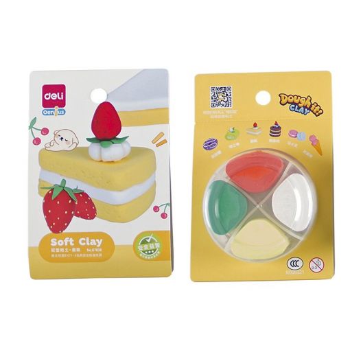 Modelling Clay - Soft Dough (1pc) - Assorted designs - Deli