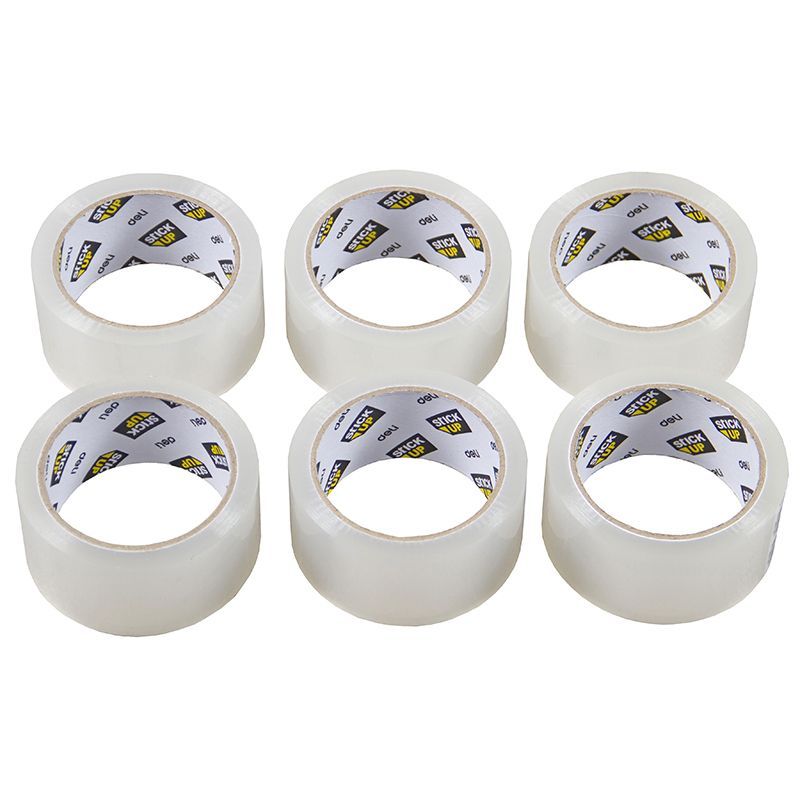 Tape - Packing Tape  (54.9m x 48mm x 45µm) 6pc - Deli