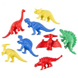Counters - Dinosaur (4 colours 8 Dino's, 16pc)