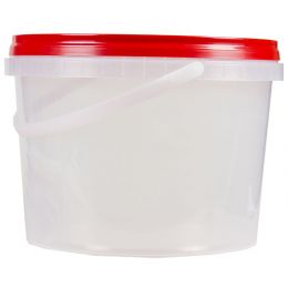 Bucket (5L) with handle and lid