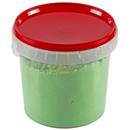 Kinetic Cotton Sand (1kg) in Tub - Green