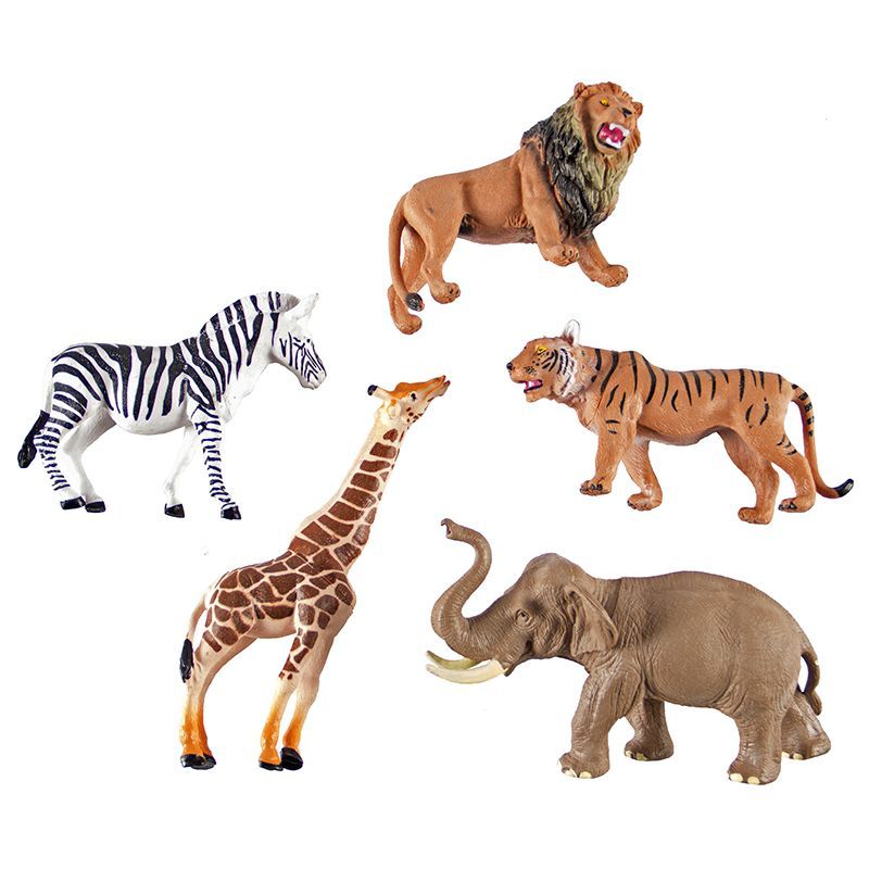 Wild Animals - Large (5pc) - Assorted