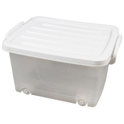 Storage Bin (16L) With Wheels - choose colour