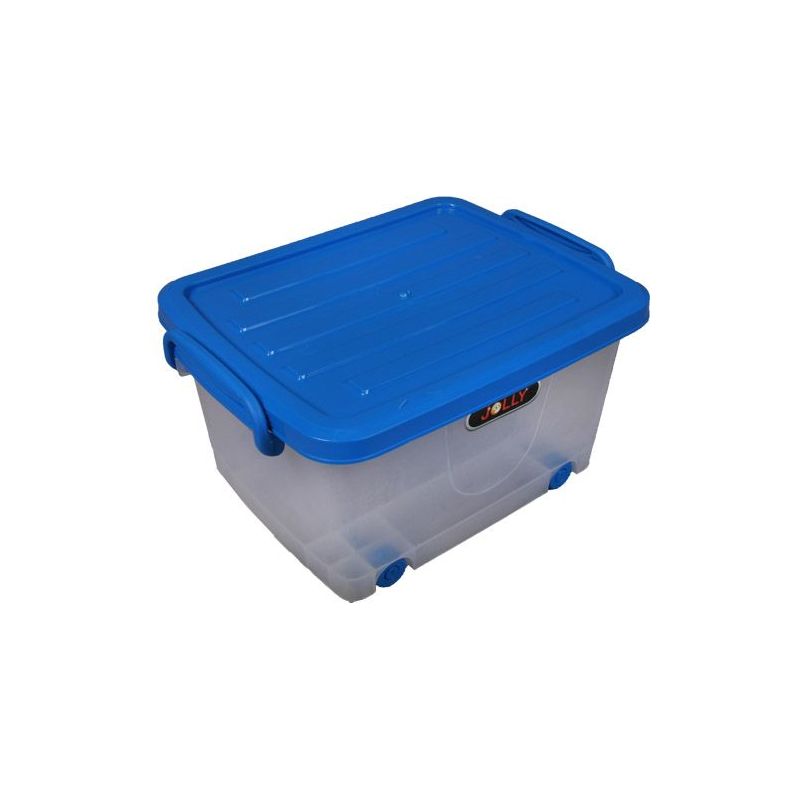 Storage Bin (16L) With Wheels - choose colour