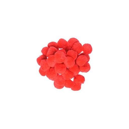 Pom Poms in Bag (15mm) 100pc - choose colour