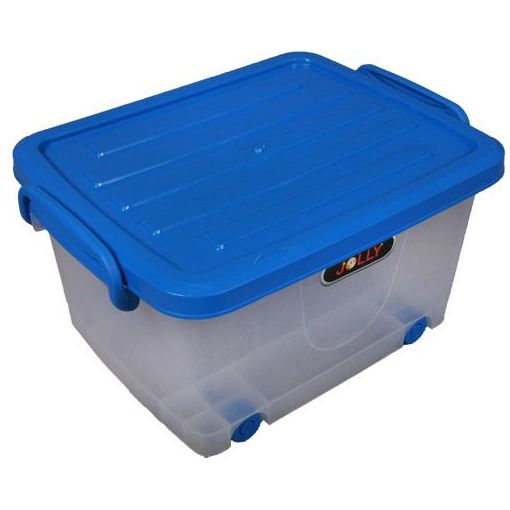 Storage Bin (16L) With Wheels - choose colour